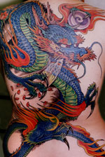 Japanese Dragon Tattoo Design